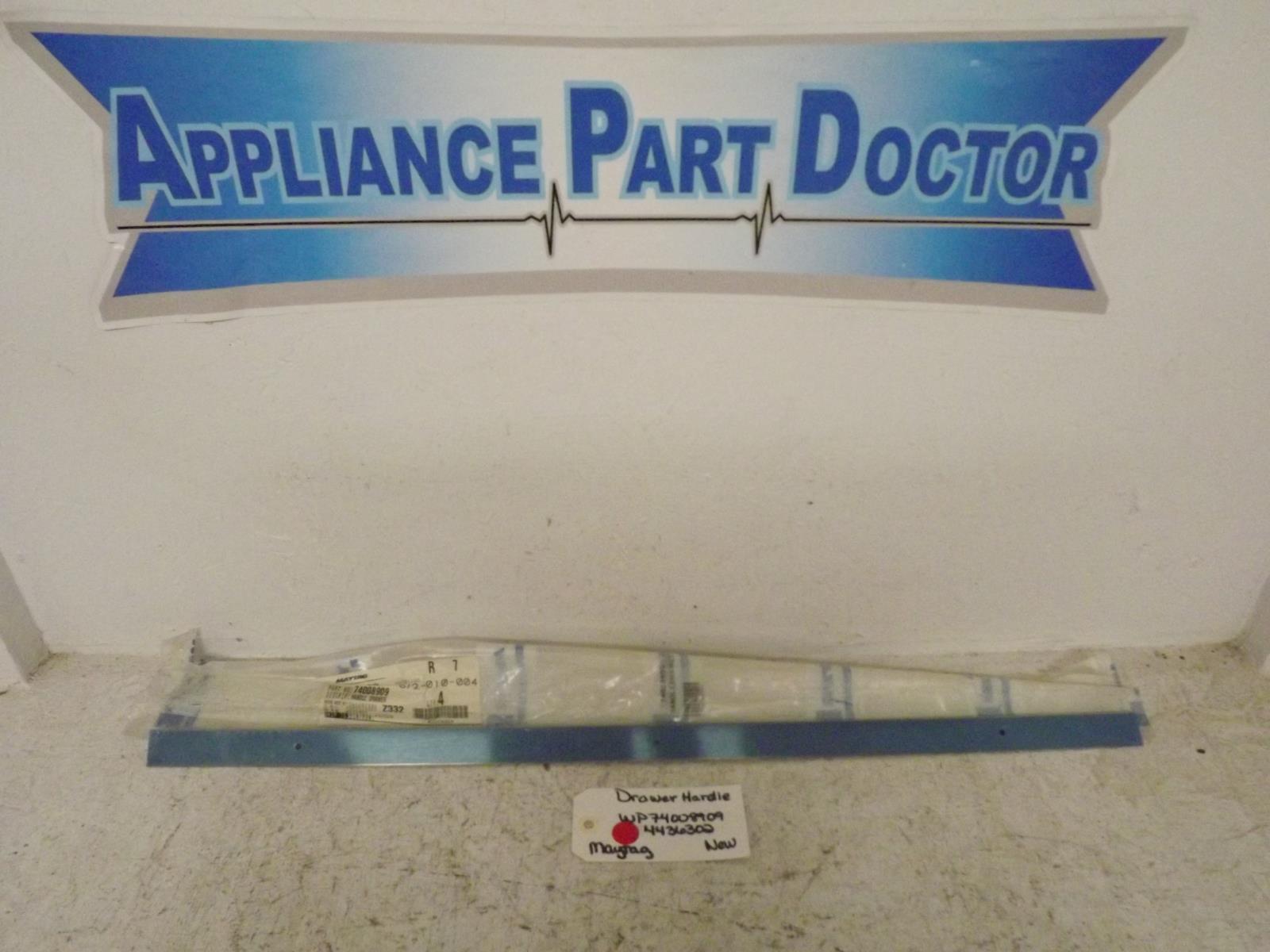 Maytag Range WP74008909 4436302 Drawer Handle New Maytag Range WP74008909 4436302 Drawer Handle New